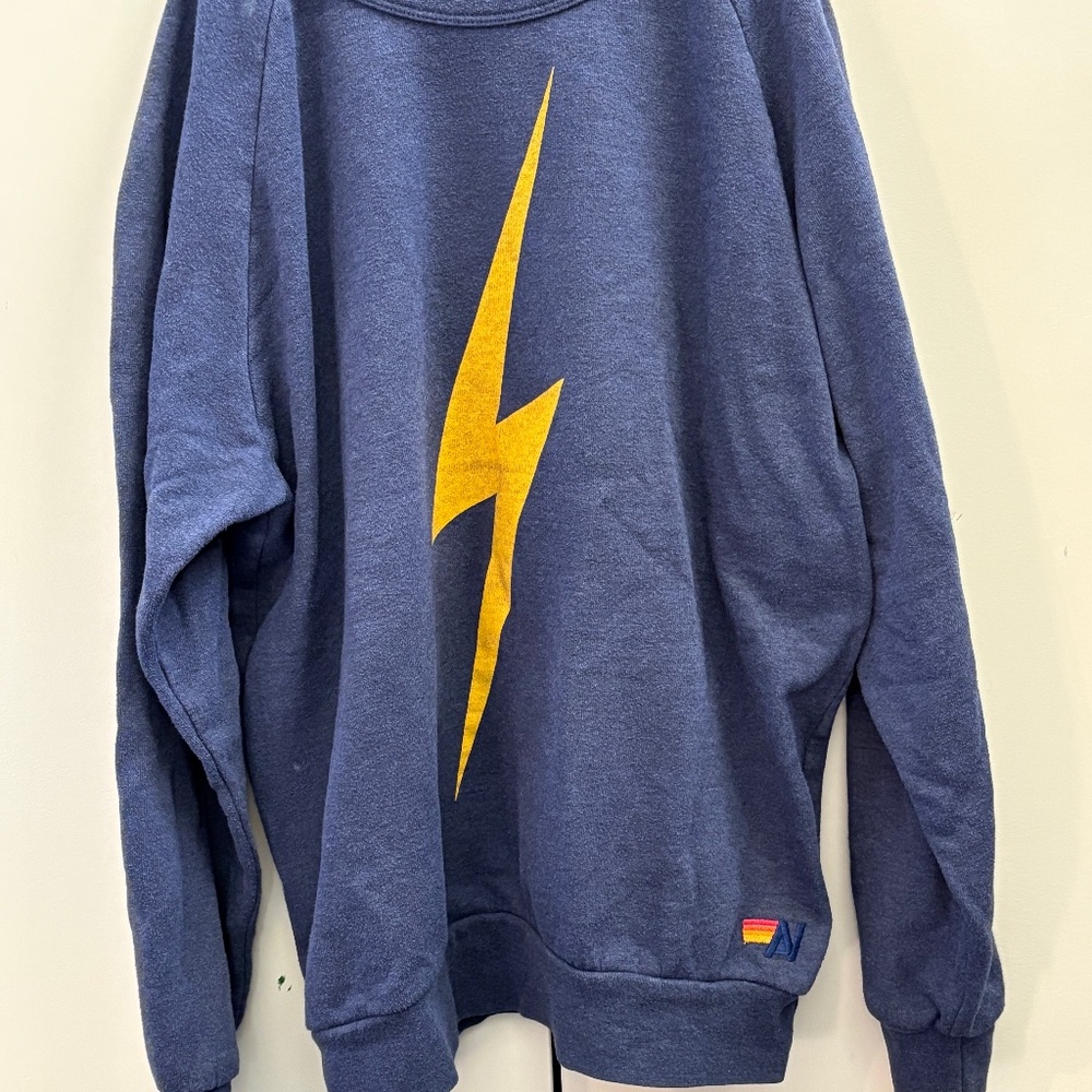 Aviator Nation Blue Crewneck
